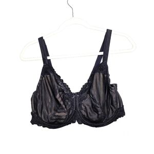 Mod n movement black, underwire bra. 42DDD.